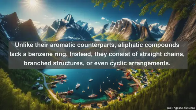 Video thumbnail for Aliphatic compounds in science  definition and examples