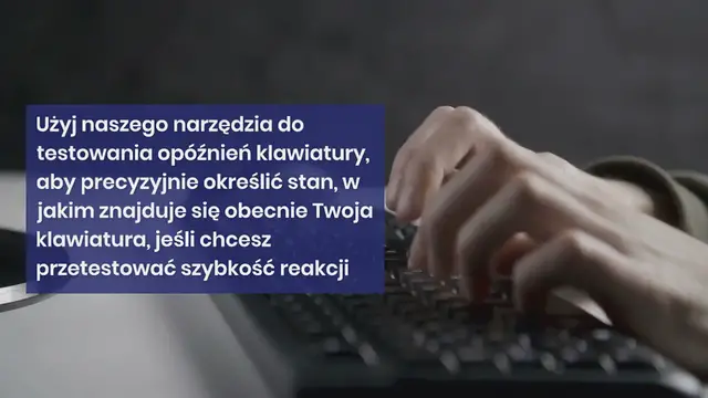 Video thumbnail for Test Latencji Klawiatury | Czas reakcji i Polling Rate