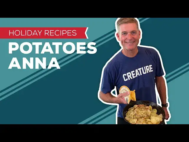 Video thumbnail for Holiday Cooking & Baking Recipes: Potatoes Anna Recipe | Scalloped Potatoes Thanksgiving Sides