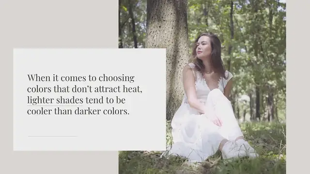 Video thumbnail for What is the best color to not attract heat?