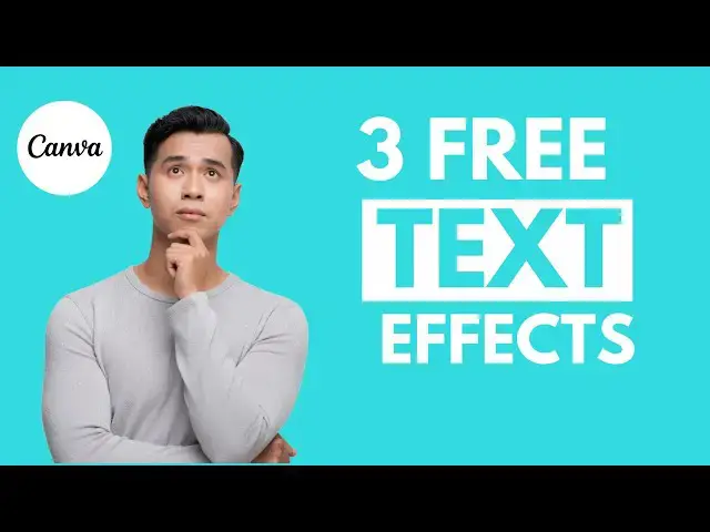 'Video thumbnail for 3 Powerful Canva Text Effects for T-Shirts & Social Media (Dual Color, Wavy, Embossed Text)'
