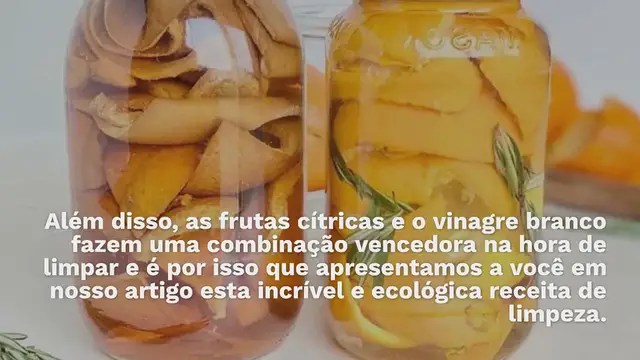 Video thumbnail for Derramar vinagre sobre raspas de laranja resolve um dos maiores problemas domésticos