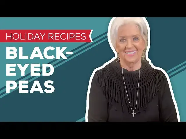 Video thumbnail for Holiday Recipes: Pressure Cooker Black-Eyed Peas with Hog Jowl Recipe