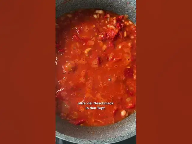 Video thumbnail for Leckerer Bohneneintopf für eisig kalte Wintertage #shorts