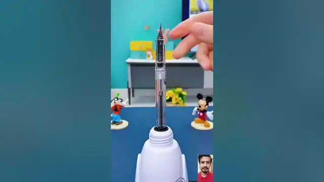 Video thumbnail for Automatic Ink Refill Fountain Pen | ➡️ Product Link is in Bio ⤵️ | #trending #gadgets
