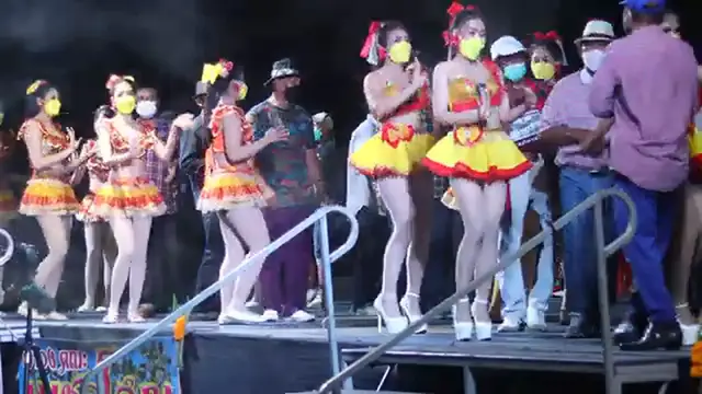 Video thumbnail for [CANON250D?4K]【 PhetchaburiDance Workout for weight loss】 รำวงเพชรบุรี✿Health❤Kawaii?ดอกฟ้าเมืองไทย?