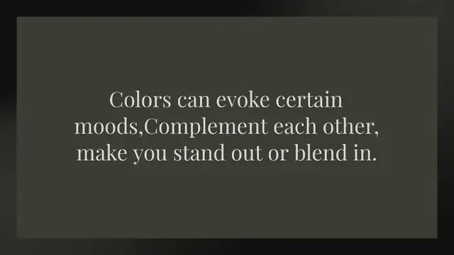 Video thumbnail for What color goes with red and black?