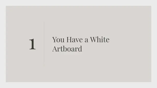 Video thumbnail for Why is my background white in Illustrator?