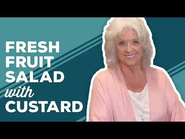 Video thumbnail for Love & Best Dishes: Fresh Fruit Salad with Creamy Custard Recipe