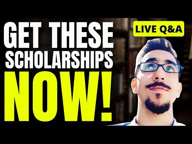 Video thumbnail for Answering Scholarship Questions - GS Livestream