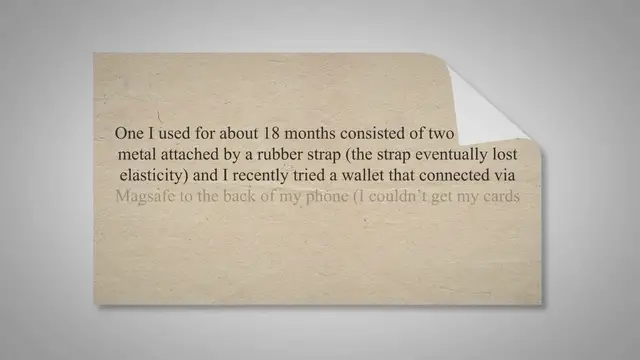 Video thumbnail for OhSnap Minimalist Wallet: I've had the chance to evaluate and I must say, it's quite impressive. -