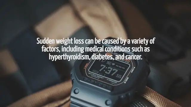 Video thumbnail for What Causes Sudden Weight Loss