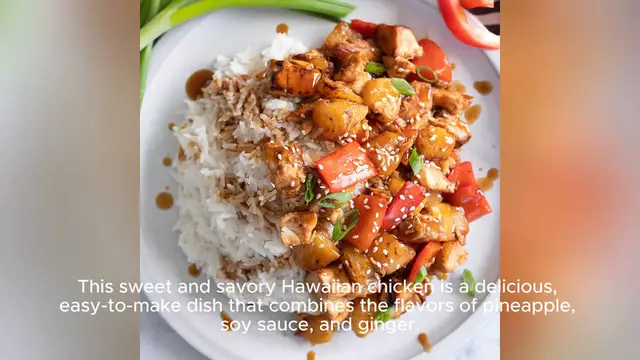 Video thumbnail for hawaiian chicken recipe