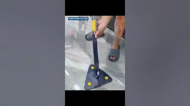 'Video thumbnail for Rotatable Adjustable Triangular Cleaning Mop | π Link is in Description | #cleaning #shorts'
