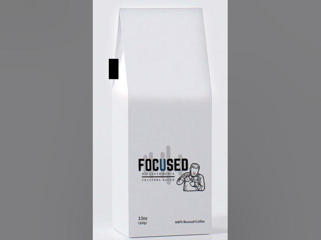 Video thumbnail for FOCUSED Creator Blend #Coffee Officially Launched 🚀 #merch #forsale