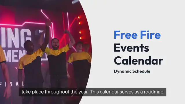 Video thumbnail for Free Fire Events Calendar