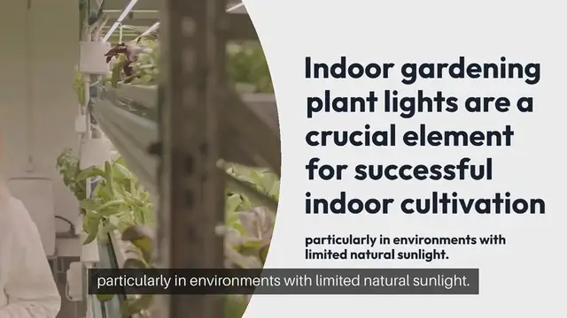 Video thumbnail for Indoor Gardening Plant Lights