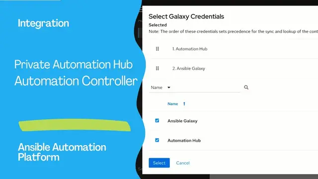 Video thumbnail for Integrate Private Automation Hub with Automation Controller