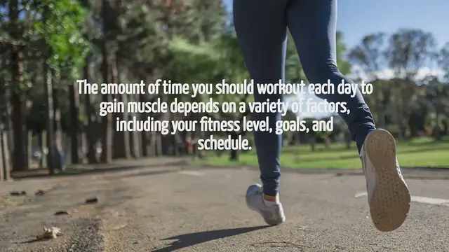 Video thumbnail for How Many Hours Should I Workout A Day To Gain Muscle