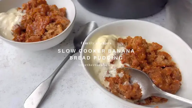 Video thumbnail for Slow Cooker Banana Pudding with Caramel