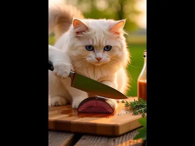 Video thumbnail for When your cat turns Tom & Jerry into a cooking show 😂