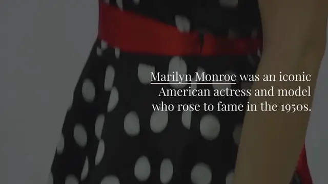 Video thumbnail for What undertones did Marilyn Monroe have?