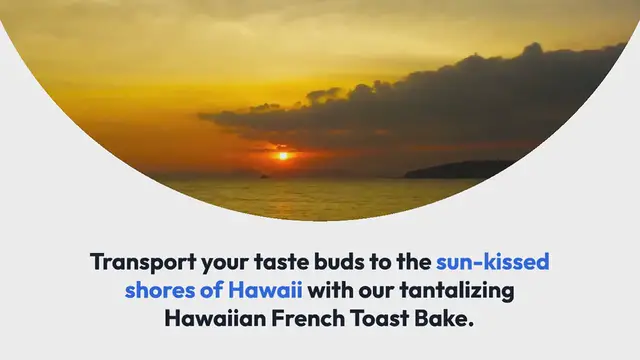 Video thumbnail for Hawaiian French Toast Bake