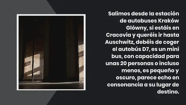 Video thumbnail for ¿Cómo llegar a Auschwitz desde Cracovia?