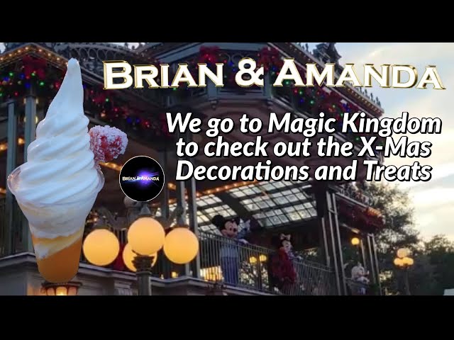 Video thumbnail for We go to Magic Kingdom for Xmas decorations and treats!