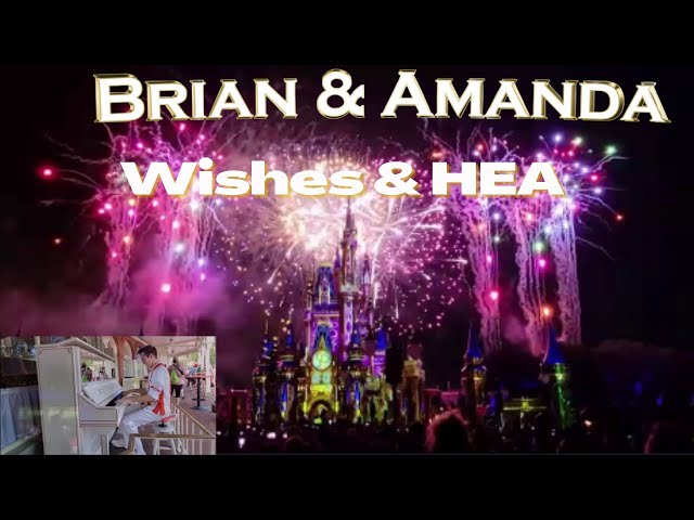 Video thumbnail for Wishes - Happily Ever After Piece preformed by Grayson at Magic Kingdom