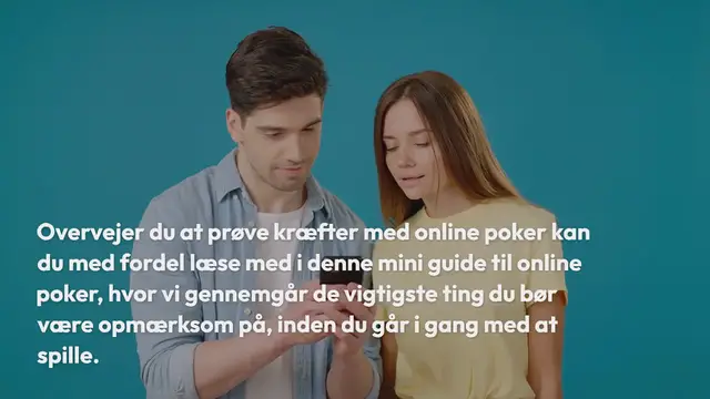 Video thumbnail for Mini guide til online poker