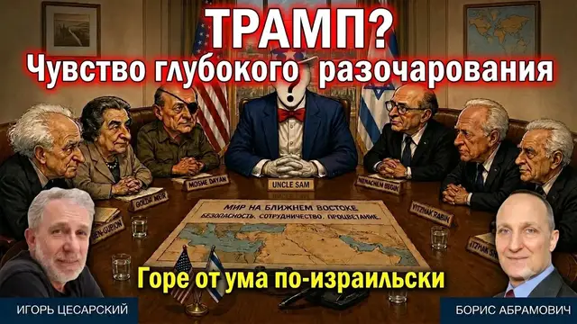Video thumbnail for Борис Абрамович: Трамп предал Израиль? «Горе от ума» по-израильски