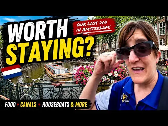 Video thumbnail for Our Last Day in Amsterdam 🇳🇱 | Food, Canals & Flying Home