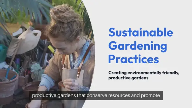Video thumbnail for Sustainable Gardening Practices You Should Do