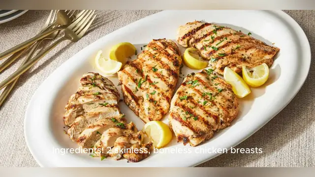 Video thumbnail for skinless boneless chicken breast recipe
