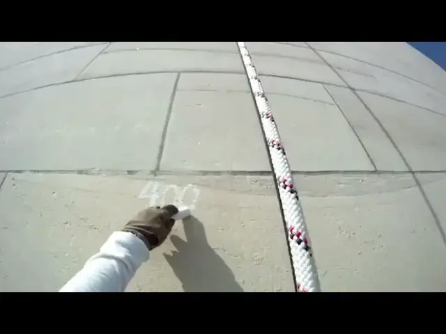 'Video thumbnail for Washington Monument Earthquake Damage  -Helmet Cam'