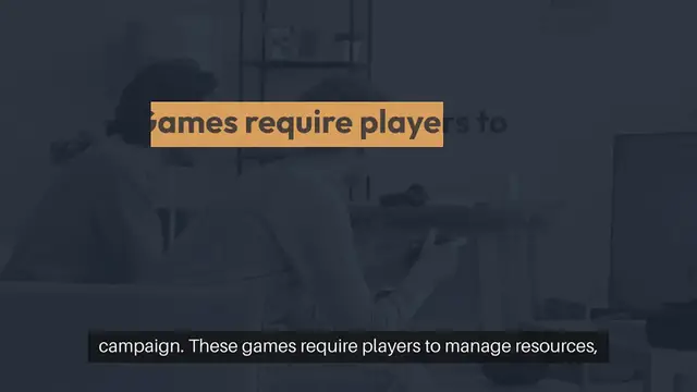 Video thumbnail for Campaign Strategy Games