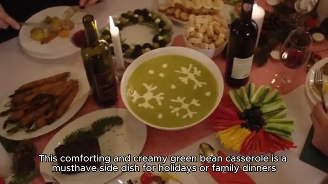 Video thumbnail for green bean casserole recipe