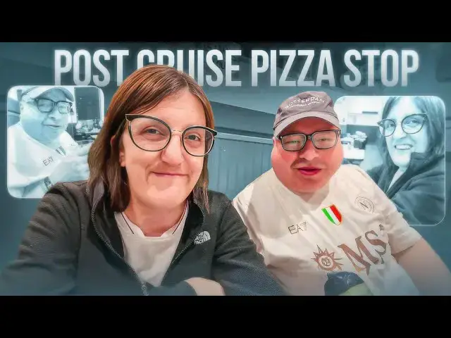 Video thumbnail for Boston Bound! Pizza, Road Trip & Hotel Tour After Our MSC Cruise 🍕❄️