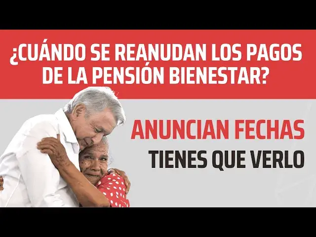 Video thumbnail for Anuncian Fecha en que se reanudan los pagos de la Pensión Bienestar - Importantes Noticias