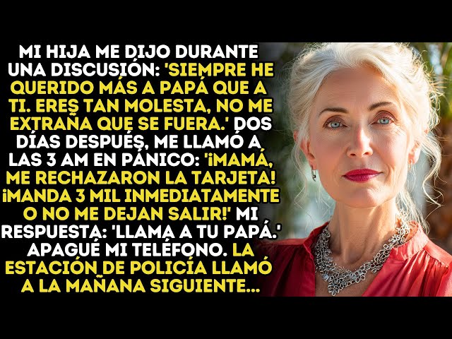 Video thumbnail for Mi Hija Me Llamó A Las 3 AM: “Mamá, Mi Tarjeta Fue Rechazada En El Club. Envíame 3.000 Ahora Mismo…”
