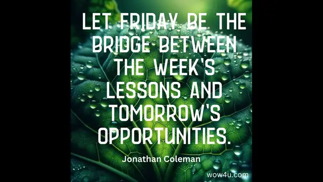 Video thumbnail for Friday Reflection