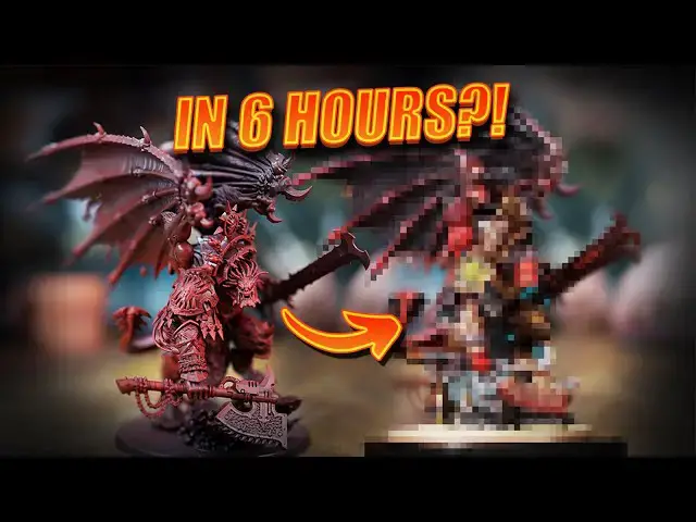 'Video thumbnail for Paint Angron in 6 Hours!'