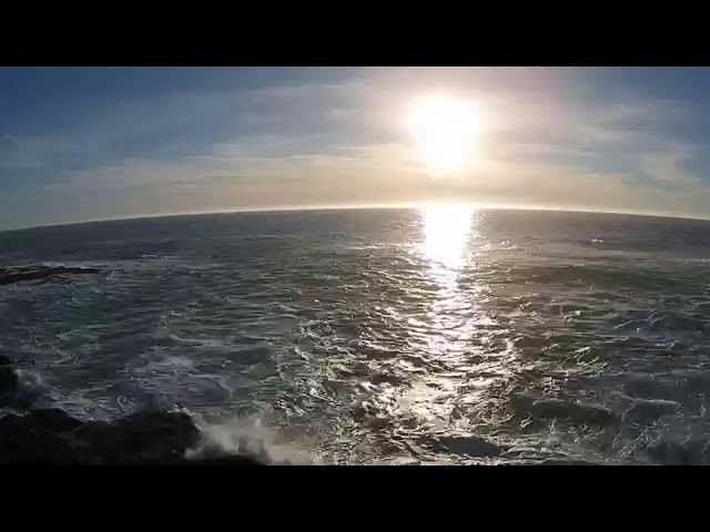 Video thumbnail for DJI Phantom Vision+ drone flight over the Pacific Ocean, watching the sunset in Mendocino, Ca.