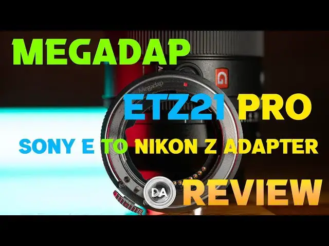 Video thumbnail for Megadap ETZ21 Pro Sony E to Nikon Z Adapter Review