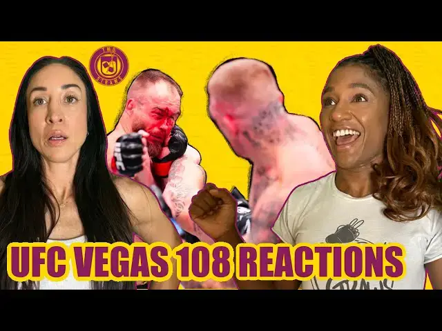 'Video thumbnail for UFC Vegas 108 Reactions & Pre-fight talk w/ Angela Hill and Jessica Penne'