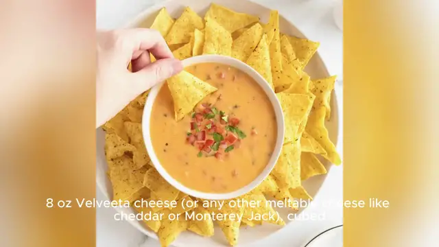 Video thumbnail for easy queso recipe