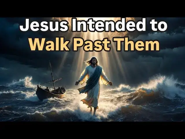 Video thumbnail for Jesus Intended to Walk Past Them --- Christ Surge