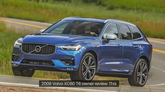 Video thumbnail for 2009 Volvo XC60 T6 Review