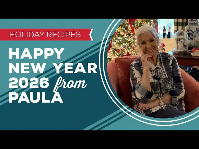 Video thumbnail for Holiday Cooking & Baking Recipes: Happy New Year 2026 from Paula Deen